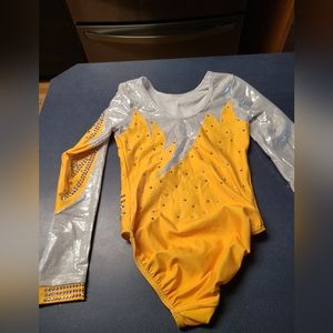 New - competition leotards with jewels throughout